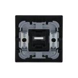 FUTURE Klawisz z symbolem „światło” Do przycisku zwiernego czarny matowy