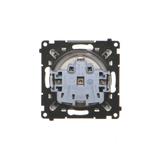 Simon 55 Gniazdo Schuko z przesłonami szybkozłączka Aluminium mat TGSZ1CZ.01/143 KONTAKT