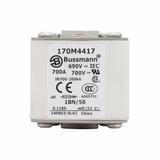 FUSE 700A 690V 1BN/50 AR UC Wkładka szybka 700A AC 690V rozmiar 1 53x69x51 mm aR IEC UL w 170M4417 E