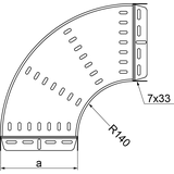 KKPJ300H60 KOLANKO 90° 1,0 MM