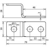 Łącznik bez zacisku KS, St/tZn