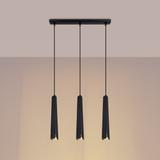 Lampa wisząca PRYSM 3L czarna