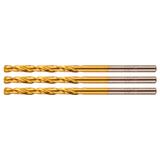 Wiertła do metalu HSS-TiN 2.5 mm, 3 szt.
