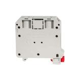 ZSG1-35.0Ns ,  Złączka szynowa gwintowa, seria NOWA, 35,0 mm2, TS 35, 1 tor, szary