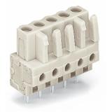 Gniazdo MCS‑MIDI Classic 5‑biegunowe jasnoszare raster 5mm 722‑135 /100szt./ WAGO