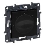 Niloe Step - łącznik sterowania wentylacją 4-pozycyjny- kolor czarny, Legrand