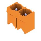 SL 7.62HP/02/180G 3.2SN OR BX Wtyki PCB (złącza płyty), 7.62 mm, Liczba biegunów: 2, kąt odejścia: 180° /100szt./ 1048870000 WEIDMÜLLER
