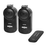 Zestaw bezprzewodowych gniazd sterowanych pilotem 2+1 IP44 Schuko RS-2(GS) ORNO