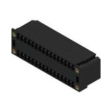 SCD-THR 3.81/32/90F 3.2SN BK BX Wtyki PCB (złącza płyty), 3.81 mm, Liczba biegunów: 32, kąt odejścia: 90° /20szt./ 1974490000 WEIDMÜLLER