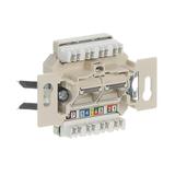 GNIAZDO PRZYŁĄCZENIOWE UAE, RJ45 KAT. 5E NIEEKRANOWANE, Z POKRYWĄ KĄTOWĄ, 2 NIEZALEŻNE ZŁĄCZA 8-PINO 2CKA000230A0470 ABB
