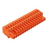 MCS-MIDI Classic gniazdo 16-bieg. pomarańczowe raster 5,08 mm /25szt./ WAGO