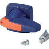 KO2SDB/P Dzwignia napędu montaż na drzwi typ D niebieski 6mm 1818072 EATON