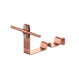 Uchwyt dach.prof. WZÓR 11  Z-śruba, H=10 cm /CU/