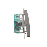 Simon Basic Łącznik schodowy 16A 250V zaciski śrubowe stal inox BMW6A.01/21 KONTAKT