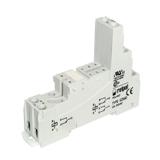Gniazdo GZM80-SZARE do przekaźników RM84, RM85, RM87L, RM87P 857408 RELPOL