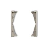 ICON Ramka pośrednia do gniazd podwójnych taupe