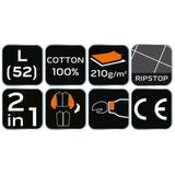 Bluza robocza PREMIUM, 100% bawełna, ripstop, rozmiar L