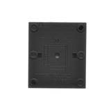 Simon Aquaclick Przycisk zwierny bez piktogramu 10AX 250V zaciski śrubowe, czarny