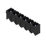 SL 7.62HP/06/180G 3.2SN BK BX Wtyki PCB (złącza płyty), 7.62 mm, Liczba biegunów: 6, kąt odejścia: 180° /50szt./ 1048990000 WEIDMÜLLER