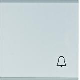 lumina Klawisz z symbolem „Dzwonek” srebrny WL6012 HAGER