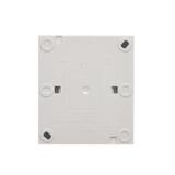 Simon Aquaclick Przycisk dzwonek z podświetleniem 10AX 250V zaciski śrubowe, szary