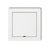 DECO Ramka pośrednia z zaślepką biała