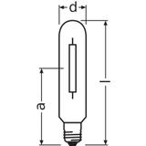 Wysokoprężna lampa sodowa NAV-T 50 SUPER 4Y