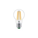 Żarówka LED klasa A 5,2W=75W 1095lm 2700K barwa ciepła kulka 5,2-75W E27 827 A60 UE Szkło przezroczy
