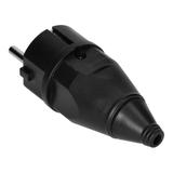 Wtyczka warsztatowa 2P+Z Uni-Schuko, czarna OR-AE-13256 ORNO