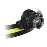 Latarka czołowa LED COB + CREE z akumulatorem 1200 mAh LT-9 ORNO