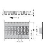 złączka SMD-Through-Board do pł.druk.