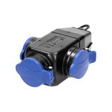 Rozgałęźnik bryzgoszczelny i odporny na uderzenia IP44 3x2P+Z 16A 230V AC OR-AE-1346 ORNO