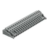 MCS-MIDI Classic gniazdo 19-bieg. szare raster 5 mm /10szt./ WAGO
