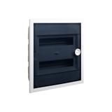 PXF 36T Plastikowa obudowa instalacyjna płaska przezroczyste drzwi podtynkowa IP40 3 rzędy 3x1