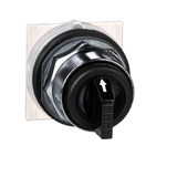 Harmony 9001K Przełącznik 3 pozycyjny, czarny, C cam, z powrotem do środka, metalowy