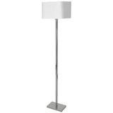 Milagro lampa podłogowa Napoli E27 biały/chrom 150cm ML6364