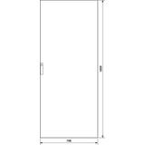 univers Drzwi prawe pełne IP54 1900x800mm FZ214D HAGER