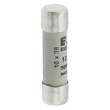 CYLINDRICAL FUSE 10 x 38 12A GG 500V AC Wkładka cylindryczna 10 x 38mm 12A GG 500V AC C10G12 EATON