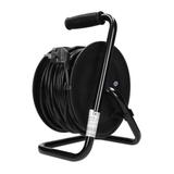 Przedłużacz bębnowy 4 gniazda (Schuko) kabel PVC H05VV-F 3x1.5mm2 długość - 30m Termik Prz OR-AE-131