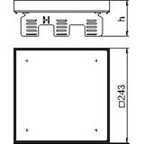 RKN2 UZD3 9MS25, Prostokątna kaseta, rewizyjna
