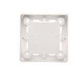 puszki instal. Puszka natynkowa płytka (31mm) pojedyncza biały MPN1/11 KONTAKT