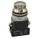 Przycisk NEF30-KL2X/130V bezbarwny