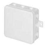 Puszka n/t CLICK IP54 12 przepustów kablowych 100x100x41mm biały OR-JB-13804/W ORNO