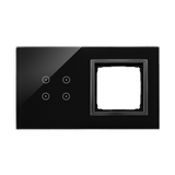 Simon 54 Touch Panel dotykowy S54 Touch 2 moduły 4 pola dotykowe + 1 otwór na osprzęt S54 zastygła lawa DSTR240/73 KONTAKT
