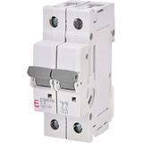 Wyłącznik nadprądowy MAT P10 2P C6A 270621101 ETI