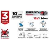 Nożyce do żywopłotu akumulatorowe Energy+ 18V, Li-Ion, szerokość cięcia 510 mm, bez akumulatora