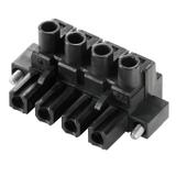 BLZ 7.62HP/04/180F SN BK BX Złącze kablowe do płytek drukowanych /35szt./ WEIDMULLER