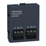 Modicon M221, kaseta we/wy, 2 wyjścia analogowe prądowe, zaciski śrubowe