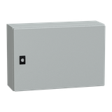 Drzwi gładkie Spacial CRN bez płyty montażowej. W300xS450xG150 IP66 IK10 RAL7035.. NSYCRN345150 Schneider