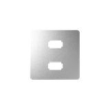 Simon 82 Pokrywa gniazda 2xUSB aluminium 8201090-093 KONTAKT